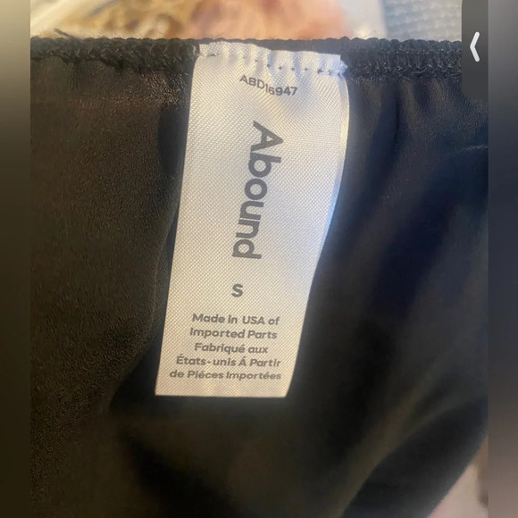 Abound Black Long Sleeve Blouse - Picture 5 of 6